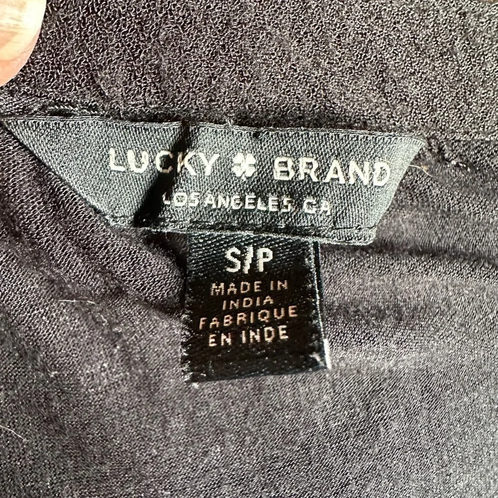 Lucky Brand Boho Witchy Embroidered Top - Picture 10 of 14
